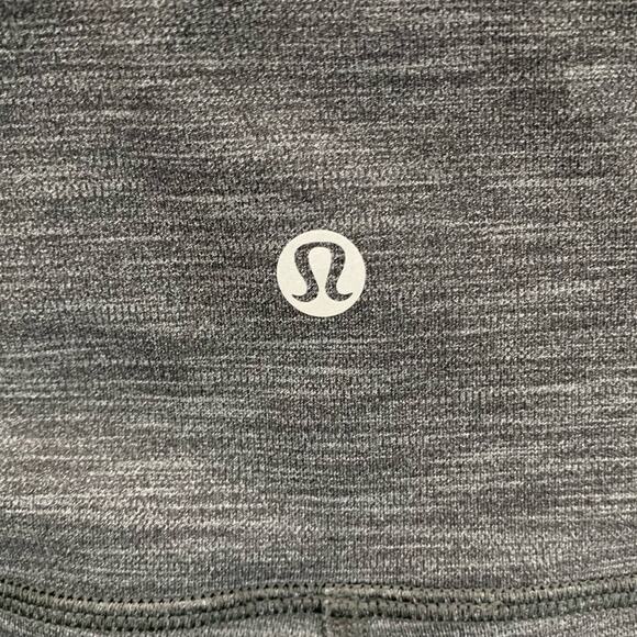 Lululemon Women's Pace Rival Crop Leggings LW6BEIS Heather Gray  -  Size: 4 - Picture 9 of 16